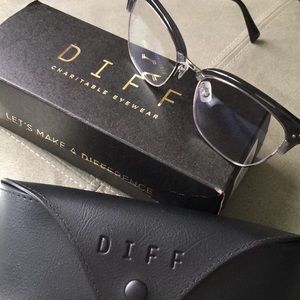 DIFF Blue Blocker “LUCY” eyewear